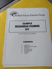 Sheffield School of Interior Design Course Materials Lot Reference Guides Lesson