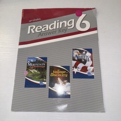 3 Abeka Readers and answer key 6th grade