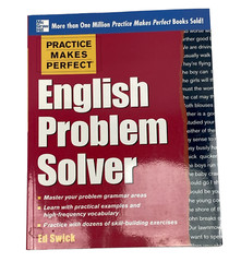 ESL English Problem Solver Practice Makes Perfect Ed Swick Priority Mail Ship
