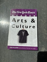 New York Times Reader : Arts and Culture by USA University of Iowa, Don McLeese