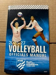 2025-27 NFHS VOLLEYBALL OFFICIALS MANUAL REFEREE High School