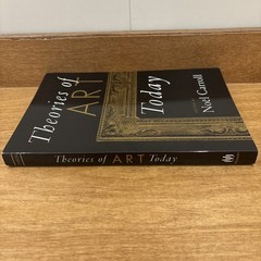 Theories of Art Today by Noel Carroll (2000, Trade Paperback) 1st Ed Review Copy