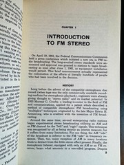 FM MULTIPLEXING FOR STEREO By Leonard Feldman, 160 Pages, 2nd Printing 1963 EX