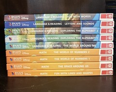 BYJU’S Magic Workbooks Featuring Disney Lot Of 9 PreK Math Language Reading