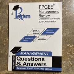 RxExam’s FPGEE(R) Management Review Book Questions & Answers 2019