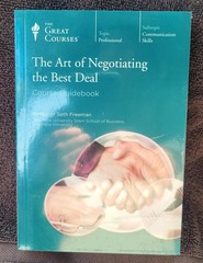 Great Courses Art of Negotiating the Best Deal Seth Freeman Business DVD NEW