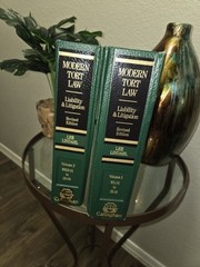 2 Modern Tort Law Liability & Litigation Callaghan Lee Lindahl Volume 1 &2 BOOKS