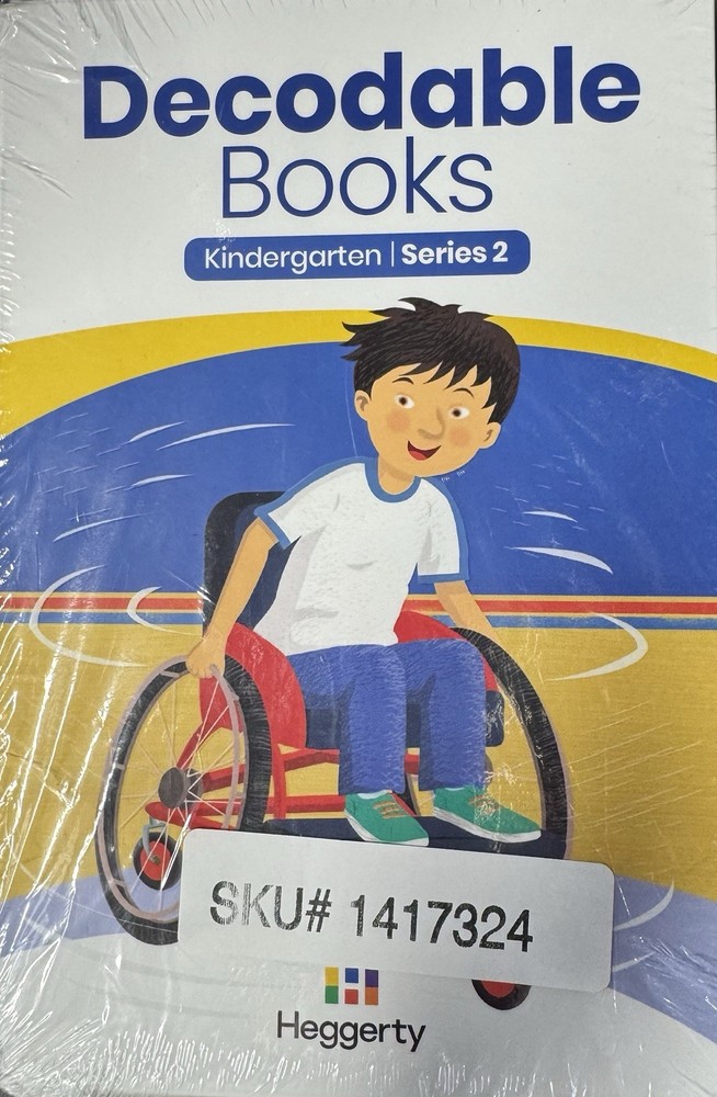 Heggerty Decodable Books Kindergarten Series 2 Set of 17 Titles