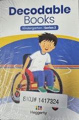 Heggerty Decodable Books Kindergarten Series 2 Set of 17 Titles