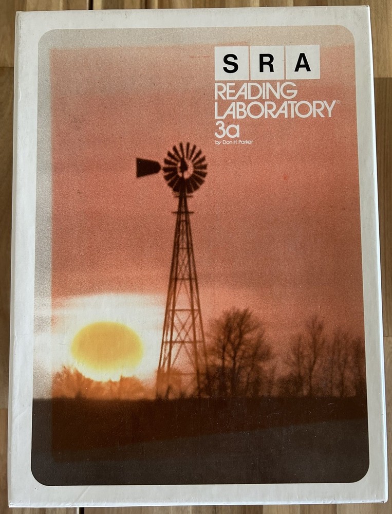 SRA Reading Laboratory study kit 3a by Don Parker-1985 revised (1973) Edition