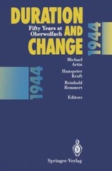Duration and Change : Fifty Years at Oberwolfach, Paperback by Artin, Michael…