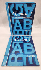 Saxon Algebra 1/2: Incremental Development with Homeschool Packet, Third Edition
