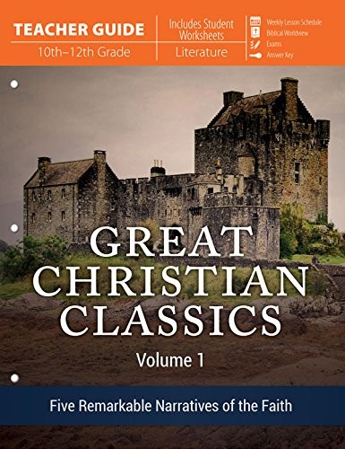 GREAT CHRISTIAN CLASSICS: VOLUME 1 (TEACHER GUIDE) By Kevin Swanson *Excellent*