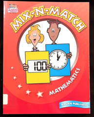 2nd Grade – Up – MIX-N-MATCH MATHEMATICS – KAGAN – TEACHER WORKBOOK (2002)