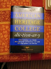 American Heritage College Dictionary Third Edition 1993