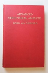 Advanced Structural Analysis Borg And Gennaro Hardcover 1960