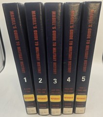 Magill’s Guide to Military History 5 Volume Hardcover Book Set Ex Library Set