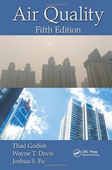 AIR QUALITY, FIFTH EDITION By Thad Godish & Wayne T. Davis – Hardcover EXCELLENT