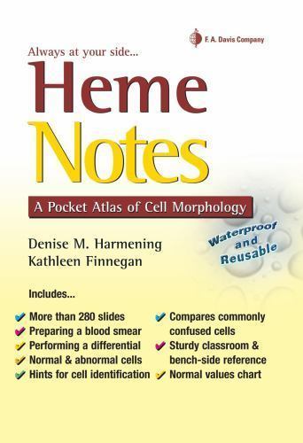 Heme Notes : A Pocket Atlas of Cell Morphology, Paperback by Harmening, Denis…