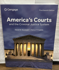 America’s Courts &the Criminal Justice System Neubauer Fradella 14E 2026 Cengage