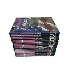 Set of 19 World Almanac Library of the States Hardcover Books 2002