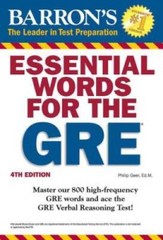 Essential Words for the GRE, 4th Edition (Barron’s Essential Words for t – GOOD