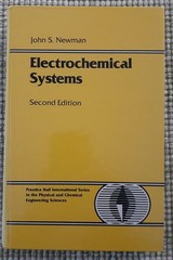 Electrochemical Systems John S. Newman, hardcover 2nd edition see full descriptn