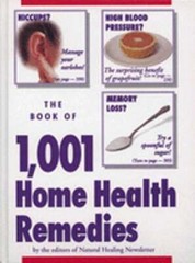 Book of 1001 Home Health Remedies by Frank Cawood and Associates: Used