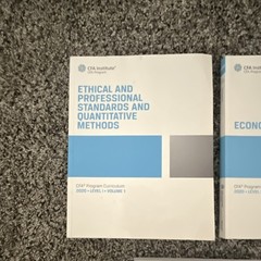 CFA Institute Program Curriculum 2020 Level I Box Set Paperback Finance