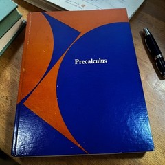 Precalculus Munem Yizze HC Math Book Worth Publishers 1981