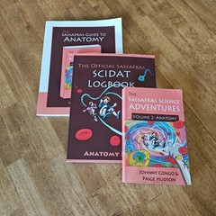 Sassafras Science Adventures Vol 2 Anatomy Text & Guide & Logbook Living Book