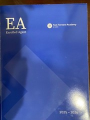 EA Enrolled Agent 2025-2026 Fast Forward Academy Like New Book