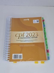 AMA CPT 2023 Professional Edition Spiral Medical Coding Code Book Tabbed