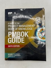 PMBOK Guide Sixth Edition 2017 Project Management Institute Business Reference