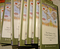 Teaching Co Great Courses 14 DVD + Guidebooks: THE HISTORY of the UNITED STATES