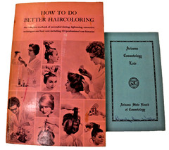 How To Do Better Haircoloring by Clairol Paperback 1962 w Ariz Cosmetology Law