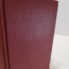 Webster’s New World Dictionary of the American Language 1966 College Edition VTG