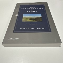Fundamentals of Ethics by Russ Shafer-Landau (2017, Trade Paperback)