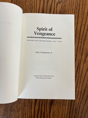 The Spirit Of Vengeance: Nativisim And Louisiana Justice 1921-1924