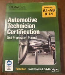 Automotive Technician Certification Test Preparation Manual Delmar ASE 4th