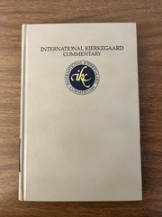 International Kierkegaard Commentary CONCEPT OF ANXIETY philosophy KIERKEGAARD