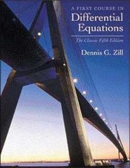 A First Course in Differential Equations: – 0534373887, hardcover, Dennis G Zill