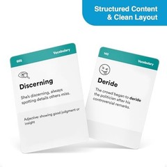 800+ SAT Vocabulary Flash Cards – High-Yield Words, Memory Icons & Definitions f