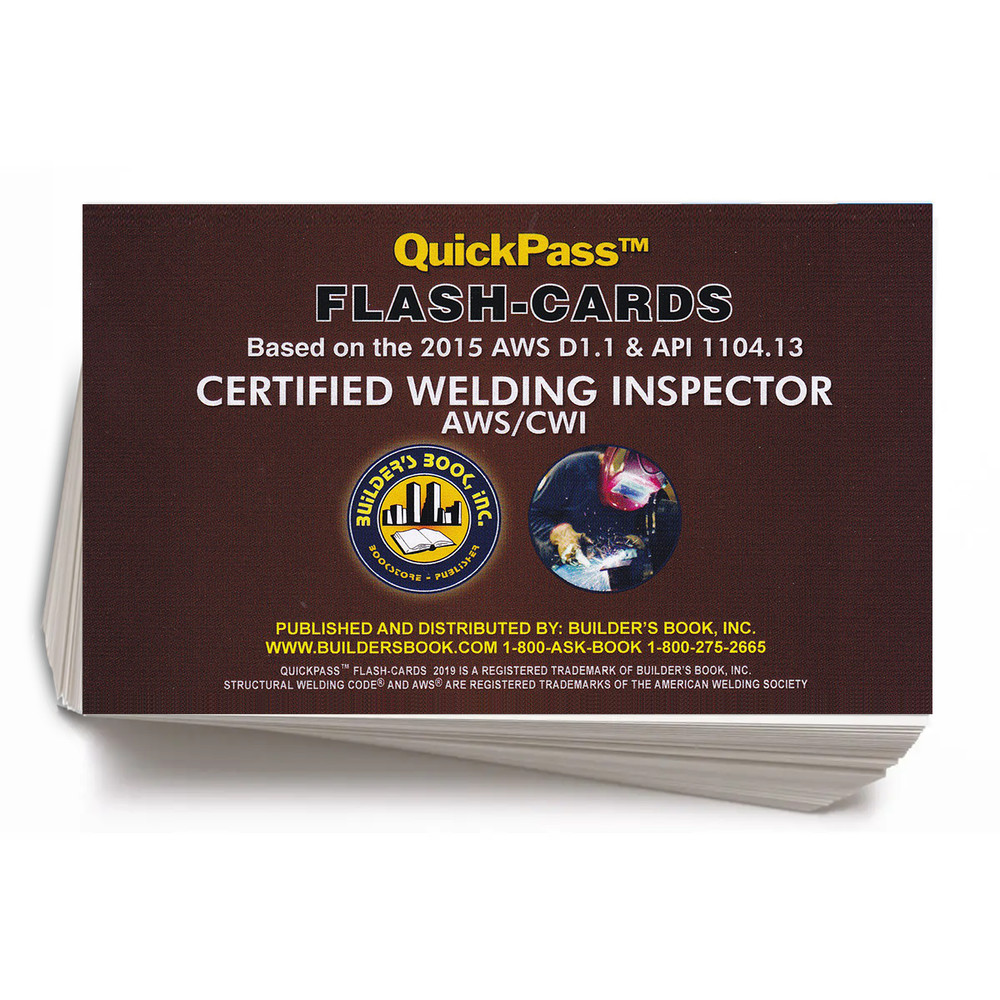 Certified Welding Inspector AWS/CWI QuickPass™ Flash-Cards