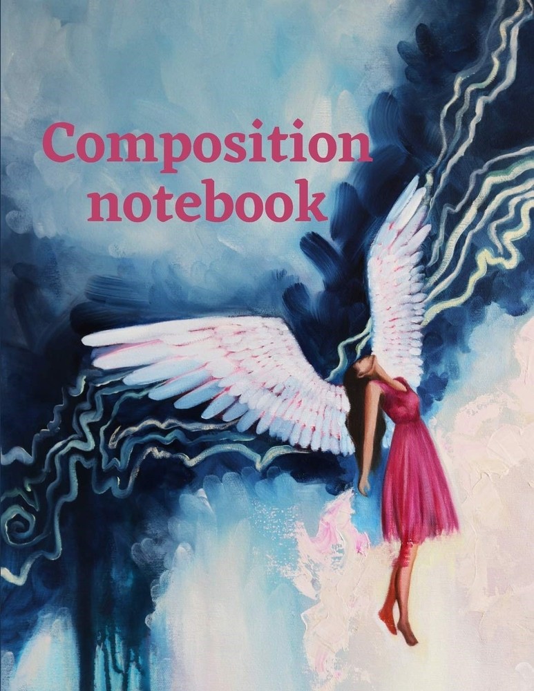 Composition notebook: Wide Ruled Lined Paper, Journal for Girls,