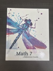 Math 7 K12 Summit A Reference Guide Textbook School Book