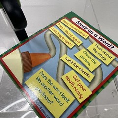 Study Buddy Stuck On a Word helper bookmark LOT 48 by Carson-Dellosa Publishing