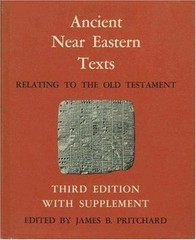 Ancient Near Eastern Texts Relating to the Old Testament with Supplement Pri…