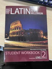 Latin for the New Millennium. Student Workbook – Paperback, by John Doe – Good o