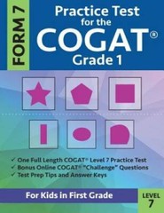 Practice Test for the CogAT Grade 1 Form 7 Level 7: Gifted and Talented T – GOOD